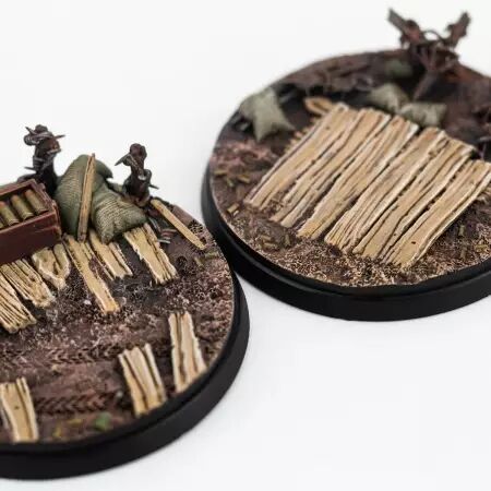 Socle : No Man\'s Land 60Mm - Wargrounds