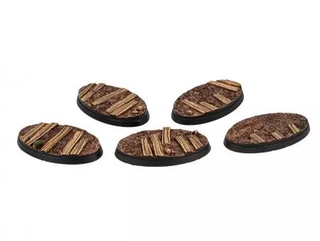 Socle : No Man\'s Land 60X35Mm - Wargrounds