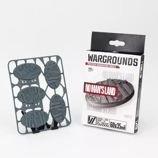 Socle : No Man\'s Land 60X35Mm - Wargrounds