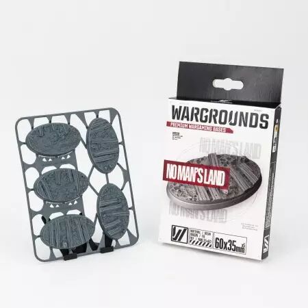 Socle : No Man\'s Land 60X35Mm - Wargrounds