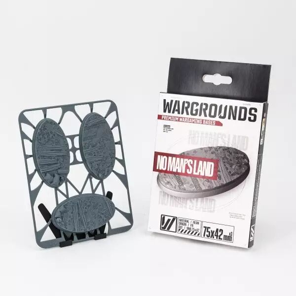 Socle : No Man\'s Land 75X42Mm - Wargrounds
