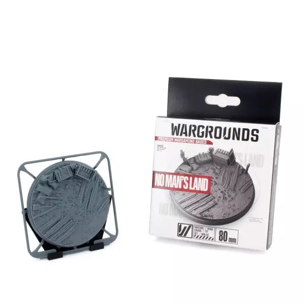 Socle : No Man\'s Land 80Mm - Wargrounds