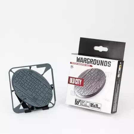Socle : Old City 105X70Mm - Wargrounds