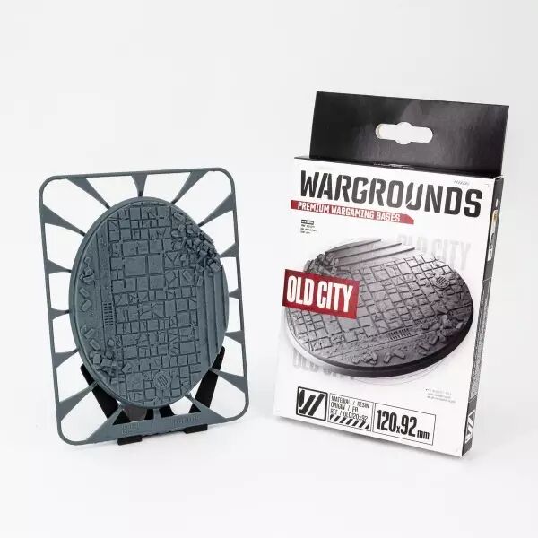 Socle : Old City 120X92Mm - Wargrounds