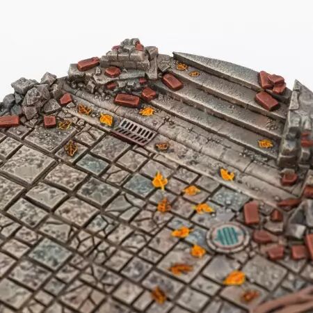 Socle : Old City 130Mm - Wargrounds