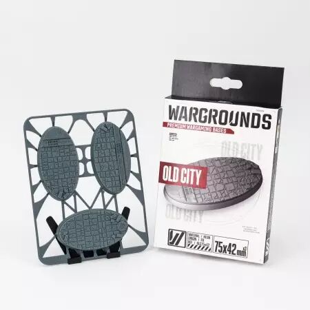 Socle : Old City 75X42Mm - Wargrounds
