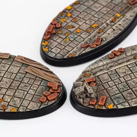 Socle : Old City 90X52Mm - Wargrounds