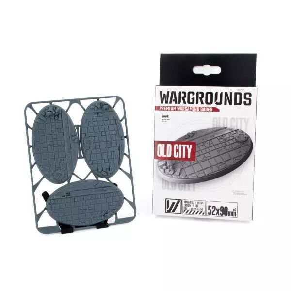 Socle : Old City 90X52Mm - Wargrounds