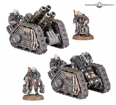 Solar Auxilia : Batterie de Rapier d\'Appui Feu (Rapier Fire Support Battery) - Horus Heresy - Warhammer 30k