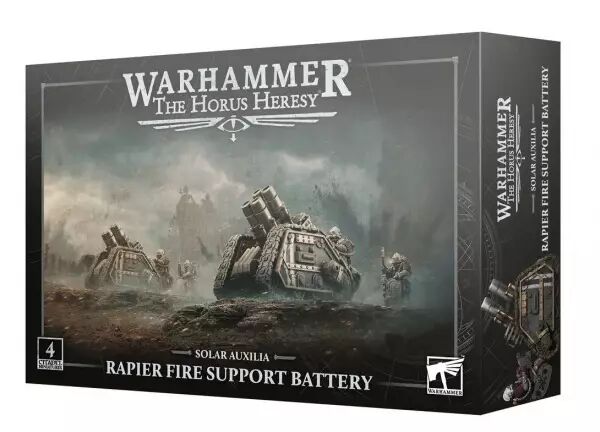 Solar Auxilia : Batterie de Rapier d\'Appui Feu (Rapier Fire Support Battery) - Horus Heresy - Warhammer 30k