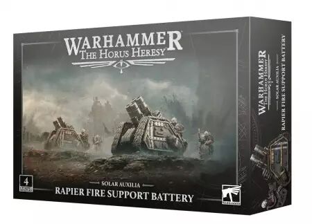 Solar Auxilia : Batterie de Rapier d\'Appui Feu (Rapier Fire Support Battery) - Horus Heresy - Warhammer 30k