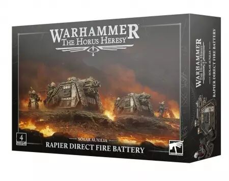 Solar Auxilia: Batterie de Rapier de Tir Direct (Rapier Direct Fire Battery) - Horus Heresy - Warhammer 30k