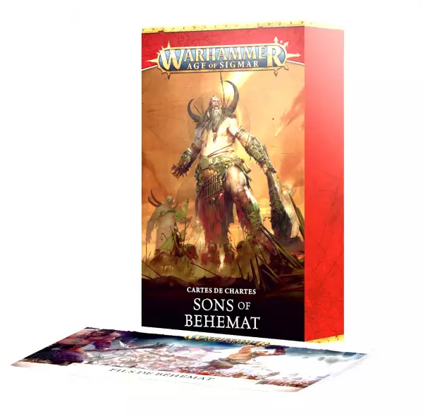 Sons of behemat : Cartes de Chartes (Fran�ais) - Warhammer Age of Sigmar