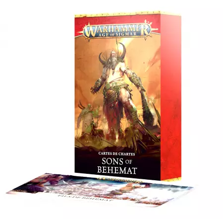 Sons of behemat : Cartes de Chartes (Fran&ccedil;ais) - Warhammer Age of Sigmar