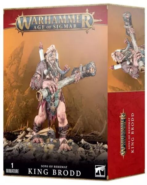 Sons of behemat : Roi Brodd (King Brodd) - Warhammer Age of Sigmar
