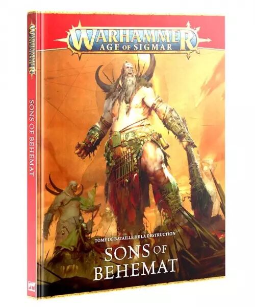 Sons of behemat : Tome de Bataille (Fran�ais) 2026 - Warhammer Age of Sigmar