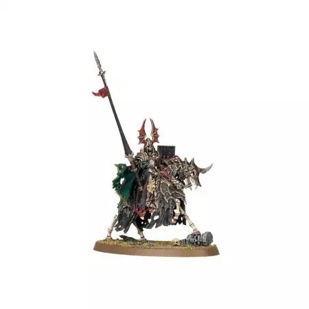 Soulblight Gravelords - Roi Revenant sur Coursier Squelette (Wight king on skeletal steed) - Age of Sigmar