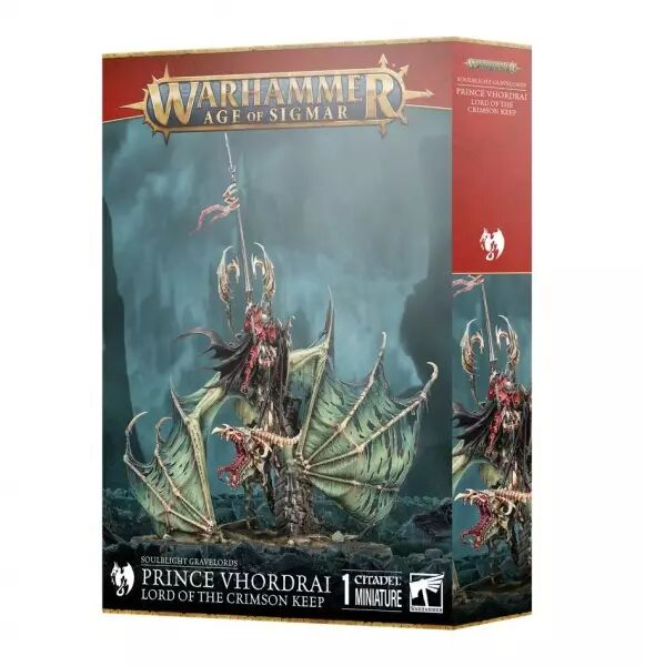 Soulblight Gravelords: Prince Vhordrai Seigneur du Fort Pourpre - Warhammer Age of Sigmar