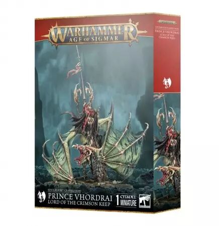 Soulblight Gravelords: Prince Vhordrai Seigneur du Fort Pourpre - Warhammer Age of Sigmar