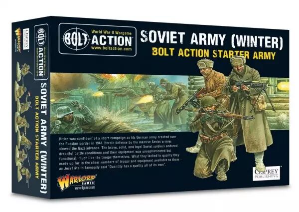 Soviet Army Infantry Platoon - Peloton d\'infanterie sovi�tique - Bolt Action - Warlord Games