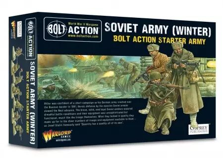 Soviet Army Infantry Platoon - Peloton d\'infanterie sovi&eacute;tique - Bolt Action - Warlord Games