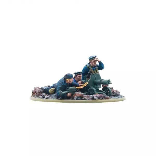  Soviet Naval Brigade medium machine gun team - Sovi�tique - Bolt Action - Warlord Games