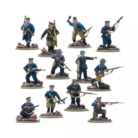 Soviet Naval Brigade squad - Sovi&eacute;tique - Bolt Action - Warlord Games