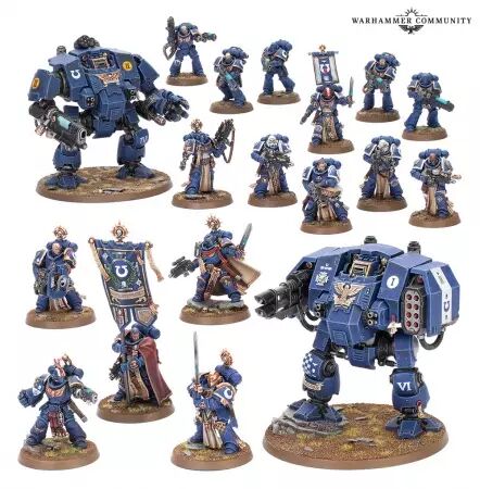 Space Marines - Bataillon : Force de Frappe Halo de Fer - Warhammer 40k