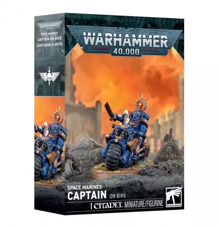 Space Marines : Capitaine &agrave; Moto - Warhammer 40k - Games Workshop