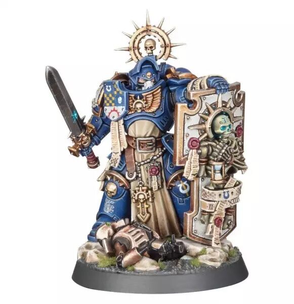 Space Marines : Capitaine avec Bouclier Relique - Warhammer 40k
