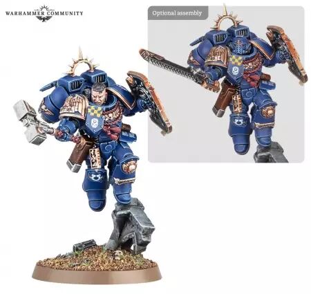 Space Marines : Capitaine avec Réacteur Dorsal et Bouclier Relique - Warhammer 40k - Games Workshop
