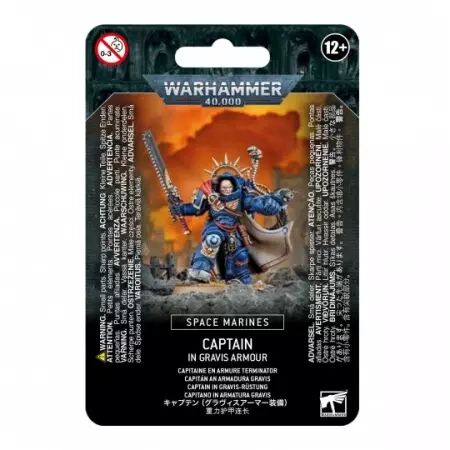 Space Marines - Capitaine en armure Gravis (Captain in gravis armor) - Warhammer 40K - GAmes Workshop
