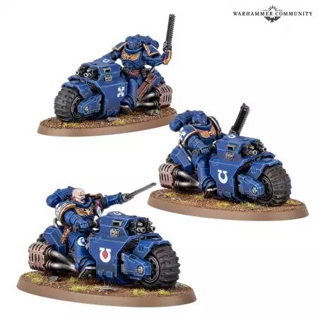 Space Marines : Escouade Outrider - Warhammer 40k - Games Workshop