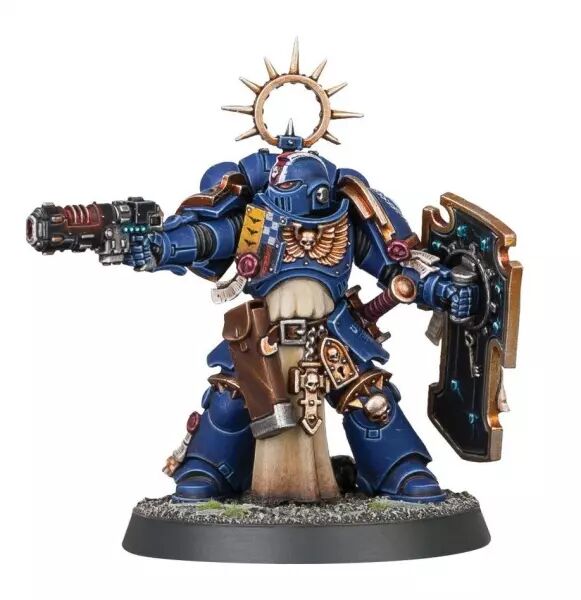 Space Marines : Lieutenant avec Bouclier Storm - Warhammer 40k