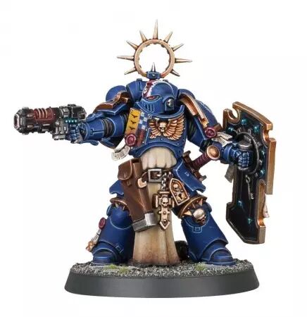 Space Marines : Lieutenant avec Bouclier Storm - Warhammer 40k