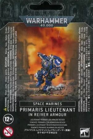Space Marines : Lieutenant Primaris En Armure Reiver - Warhammer 40k - Games Workshop
