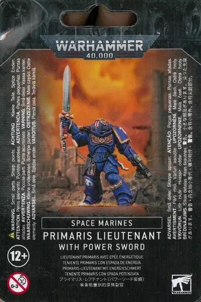 Space Marines - Primaris Lieutenant avec �p�e �nerg�tique (Primaris Lieutenant with power sword) - Warhammer 40K - Games Worksho