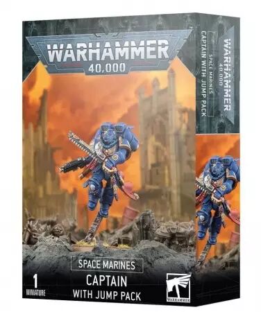 Space Marines: Capitaine à Réacteur Dorsal - Warhammer 40k