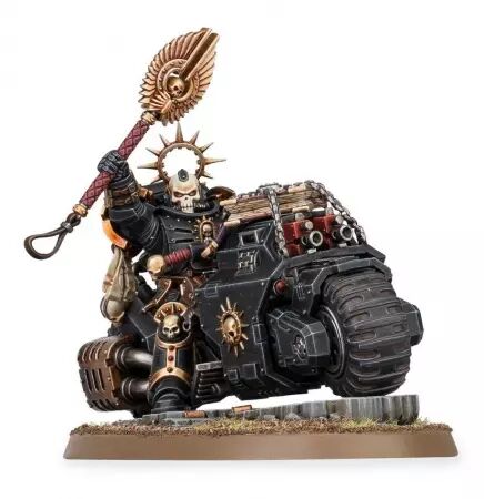 Space Marines: Chapelain Primaris À Moto (Primaris Chaplain on Bike)- Warhammer 40k - Games Workshop