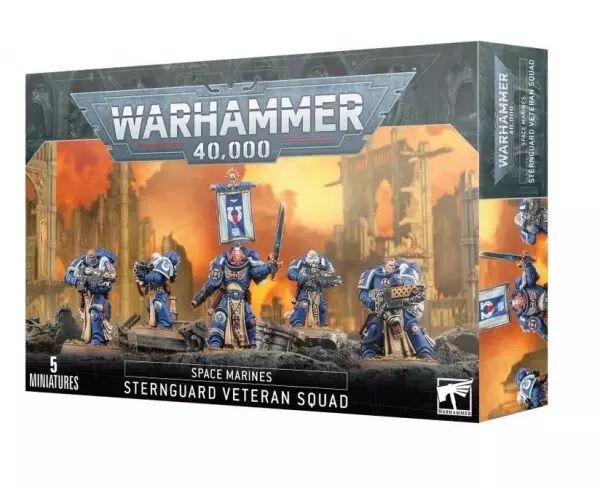 Space Marines: Escouade de V�t�rans Sternguard - Warhammer 40k
