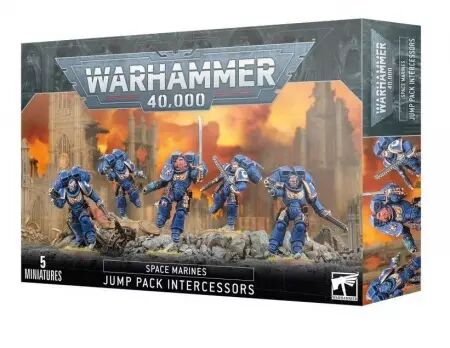 Space Marines: Intercessors avec Réacteurs Dorsaux - Warhammer 40k