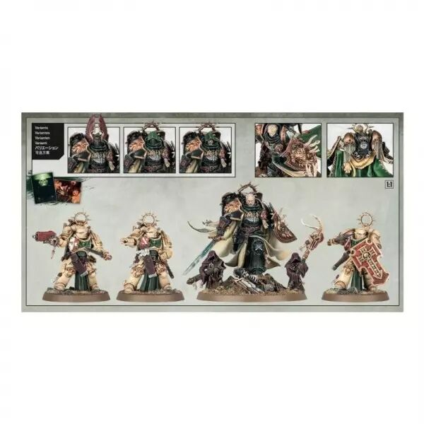 Space Marines Dark Angels - Le Lion et sa suite (The Lion & Retinue) - Warhammer 40K
