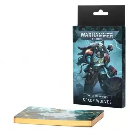 Space Wolves : Cartes Techniques (français) - Warhammer 40k