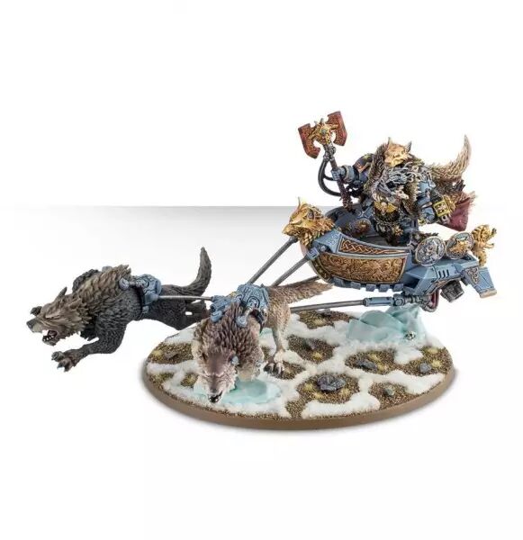 Space Wolves : Logan Grimnar sur Stormrider - Space Marines Warhammer 40k