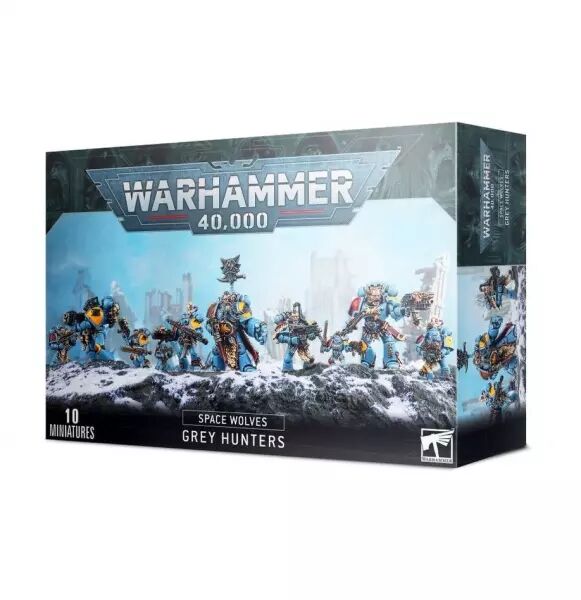 Space Wolves: Chasseurs Gris (Grey Hunters) - Warhammer 40k - Games Workshop