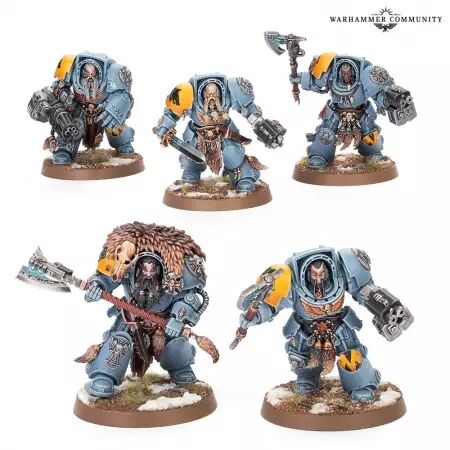 Space Wolves: Terminators Gardes Loups (Wolf Guard Terminators) - Warhammer 40k
