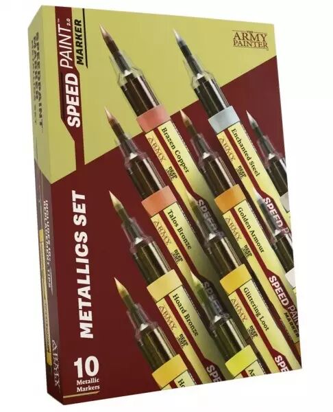 Speedpaint Markers Metallic Set - Army Painter Official
