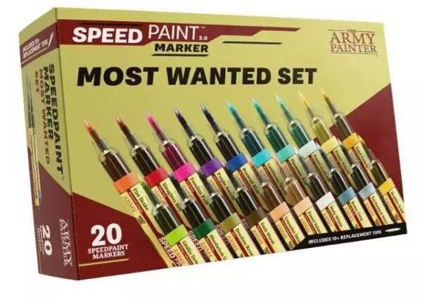 Speedpaint MarkersMost Wanted Set - Army Painter Official
