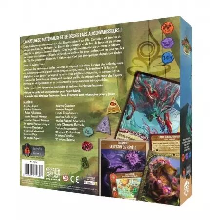 Spirit Island - Extension : Nature Incarnée