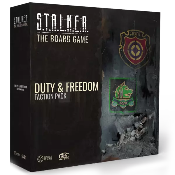 Stalker : Le Jeu de Plateau - Freedom and Duty - Awaken Realms 